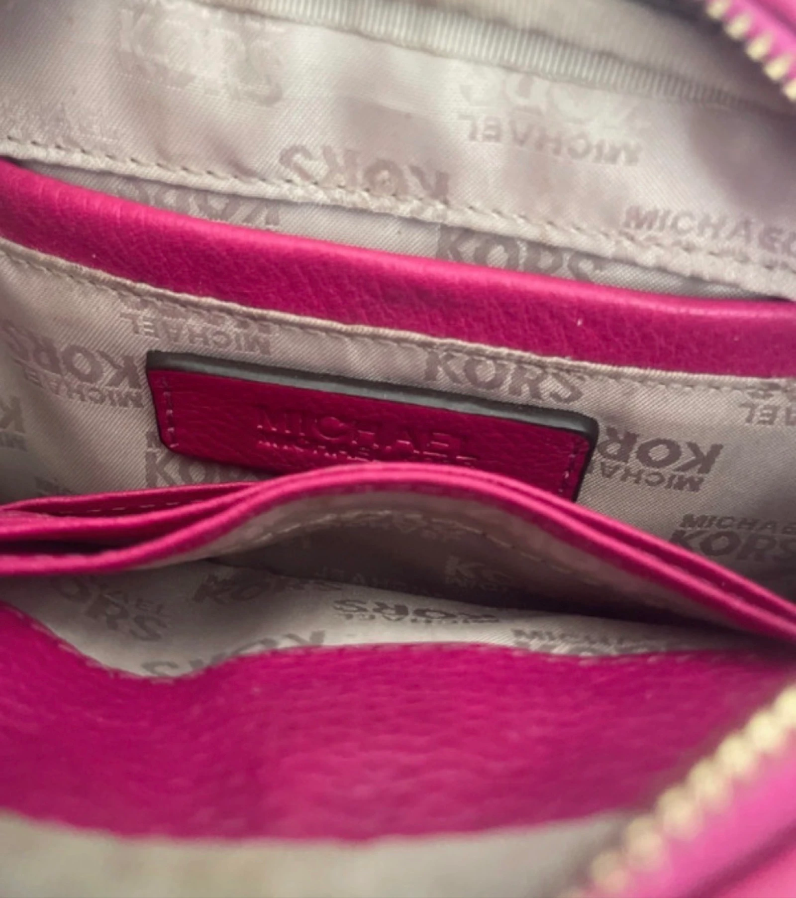 Bolsa Michael Kors rosa fúcsia – photo 2